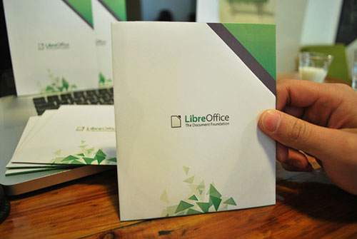 Image of LibreOffice's paper packaging